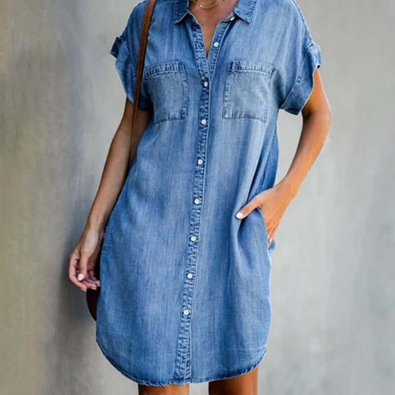 Sarah | Denim Dress