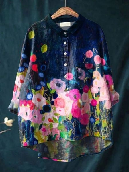 Ruby | Blouse with Floral Print