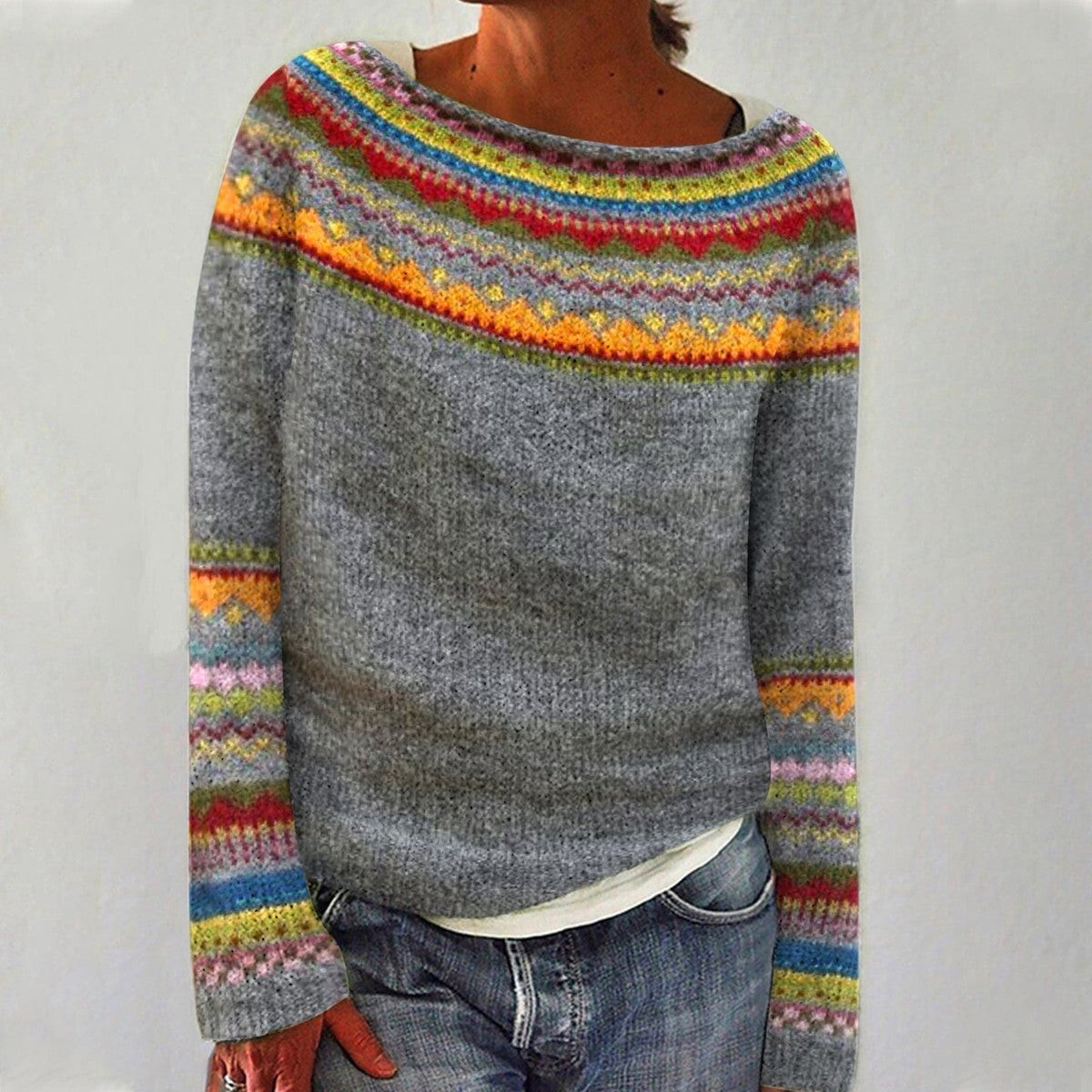 Emilia | Women's Knitted Sweater | Oversize