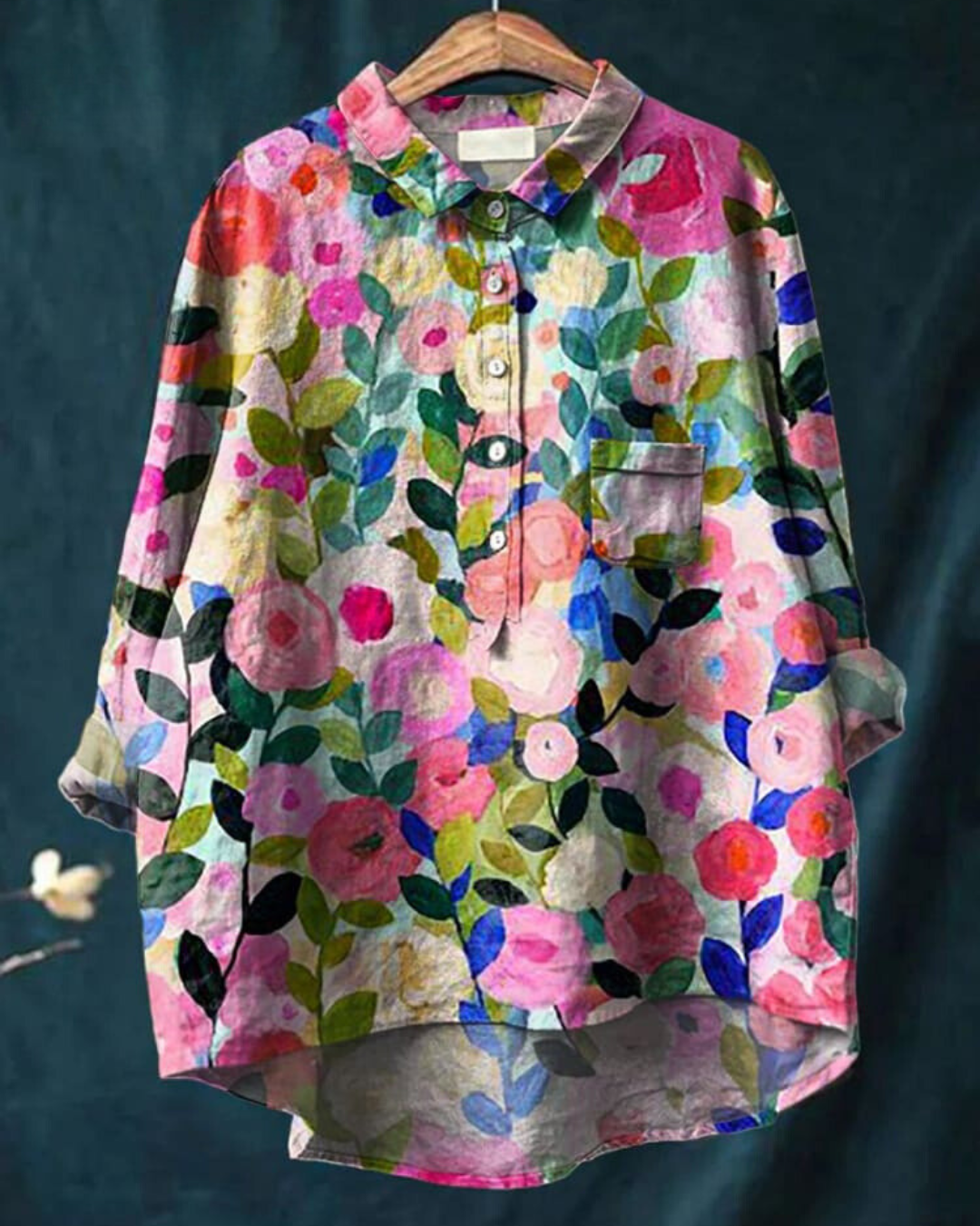 Ruby | Blouse with Floral Print