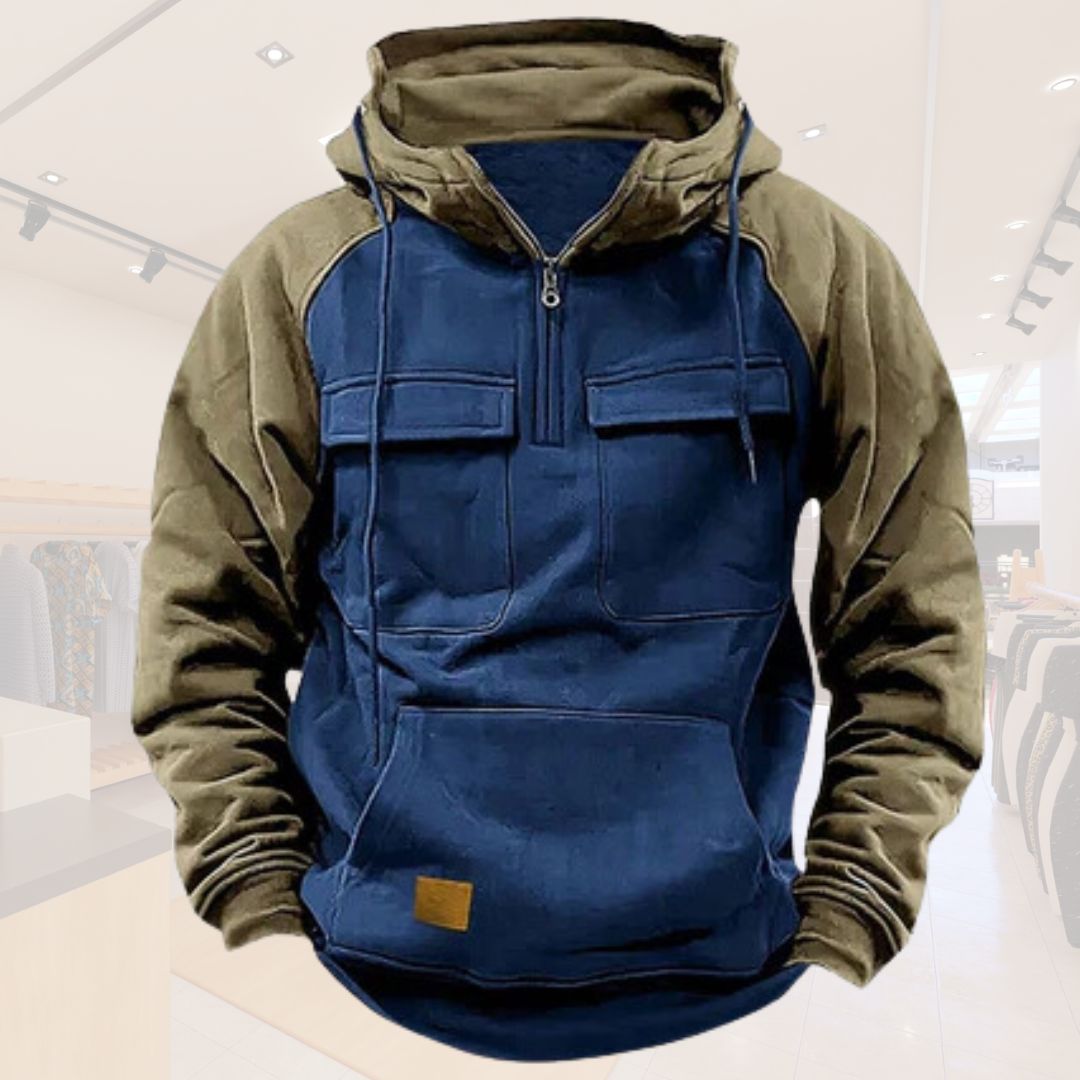 Terrence | Men's Winter Jacket | Quarter Zip