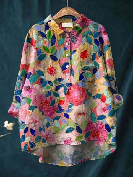 Ruby | Blouse with Floral Print