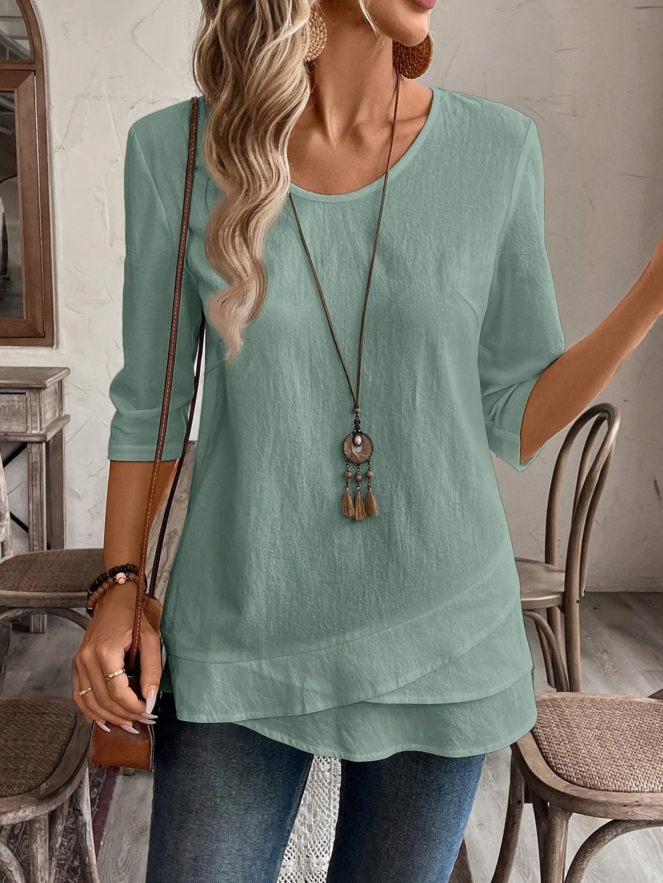 Olivia | Casual Long Sleeve Blouse