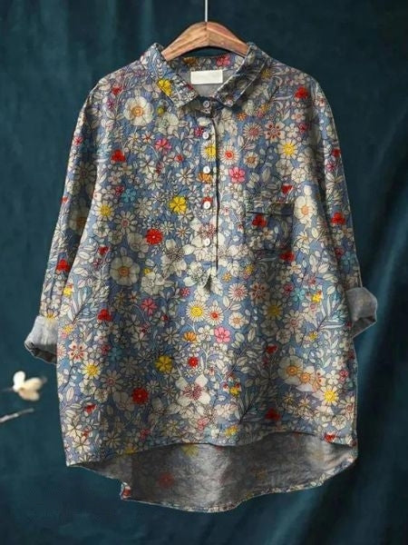 Ruby | Blouse with Floral Print